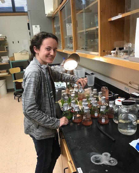 Alecia Beagle is a member of Dr. Jaeckle’s summer research team