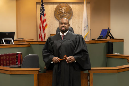 Ryan Jumper ‘00 has been an associate judge in Madison County, Illinois, since 2018 and was retained in 2023. Four other IWU alumni became judges in 2023, including two federal judges.