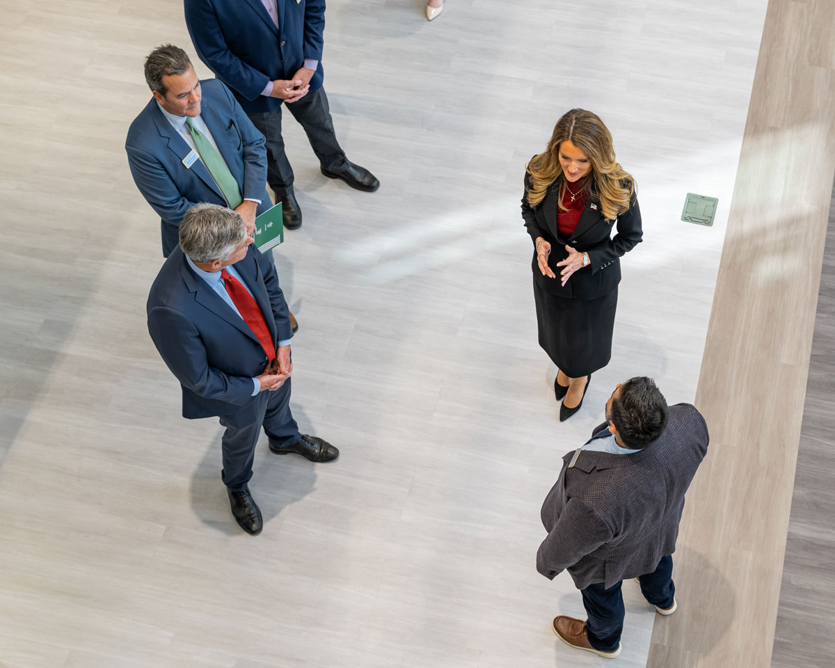 SBA, Rep. LaHood Visit IWU Petrick Idea Center for Innovation
