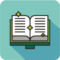 Book icon with 