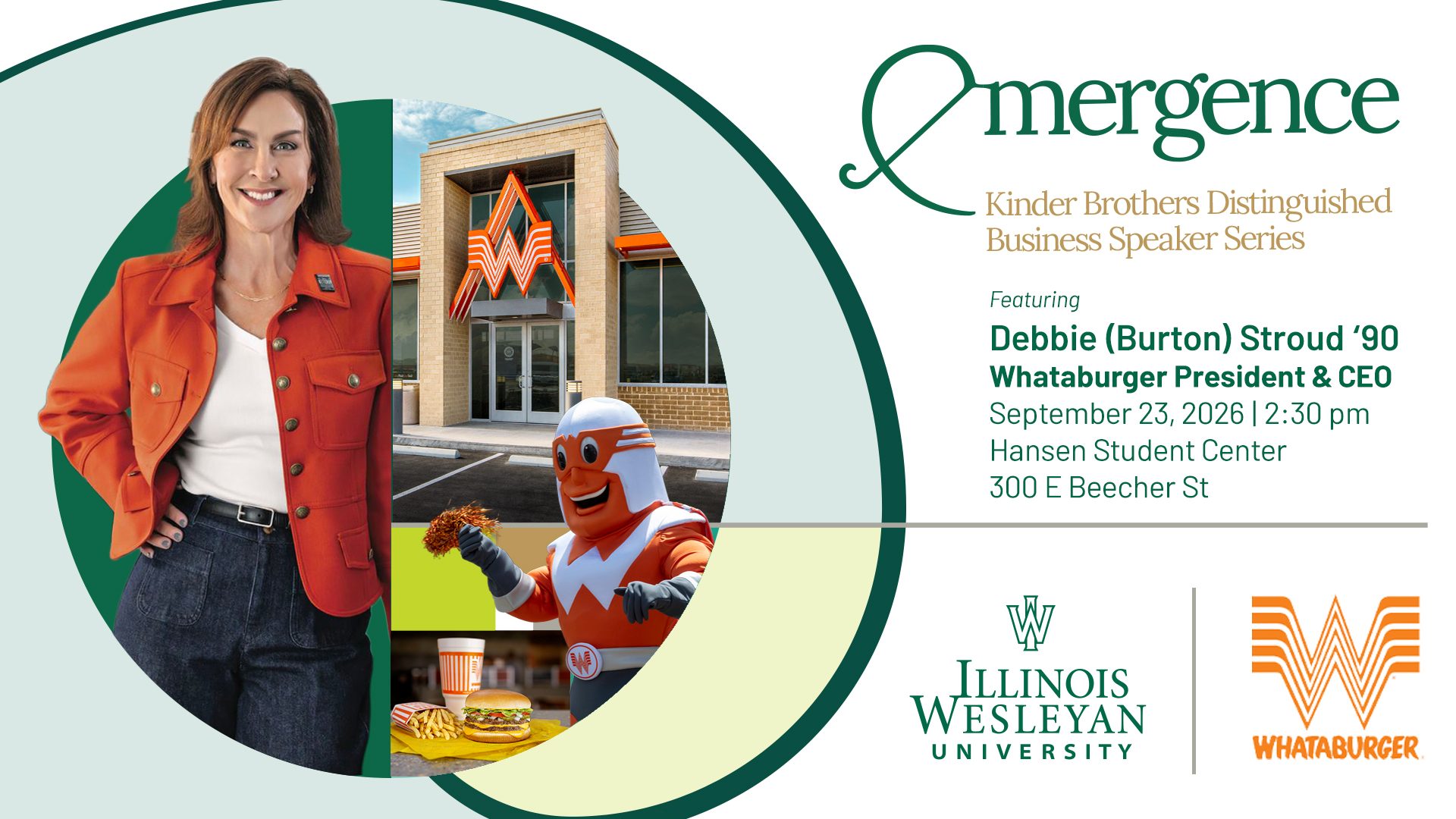 Kinder Speaker Series Featuring Debbie Stroud