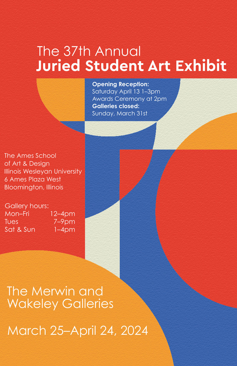 2024 Juried Art Show poster