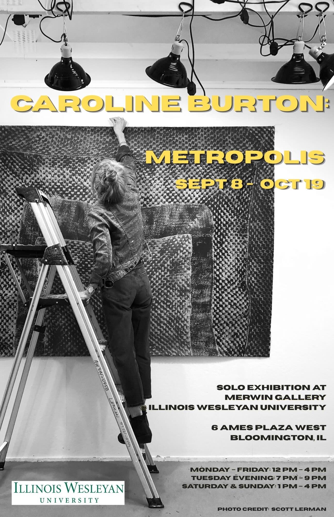 Caroline Burton: Metropolis Poster for Caroline Burton: Metropolis