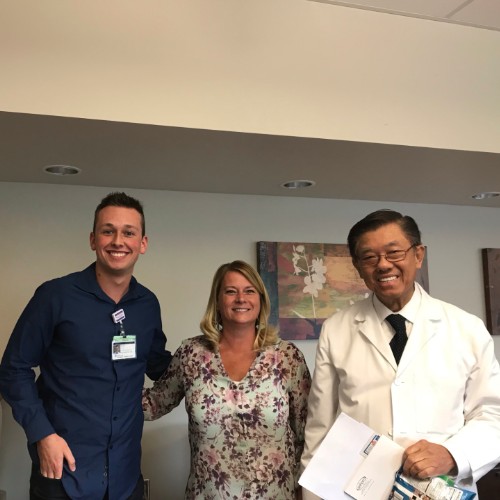 kyle with supervisor and doctor