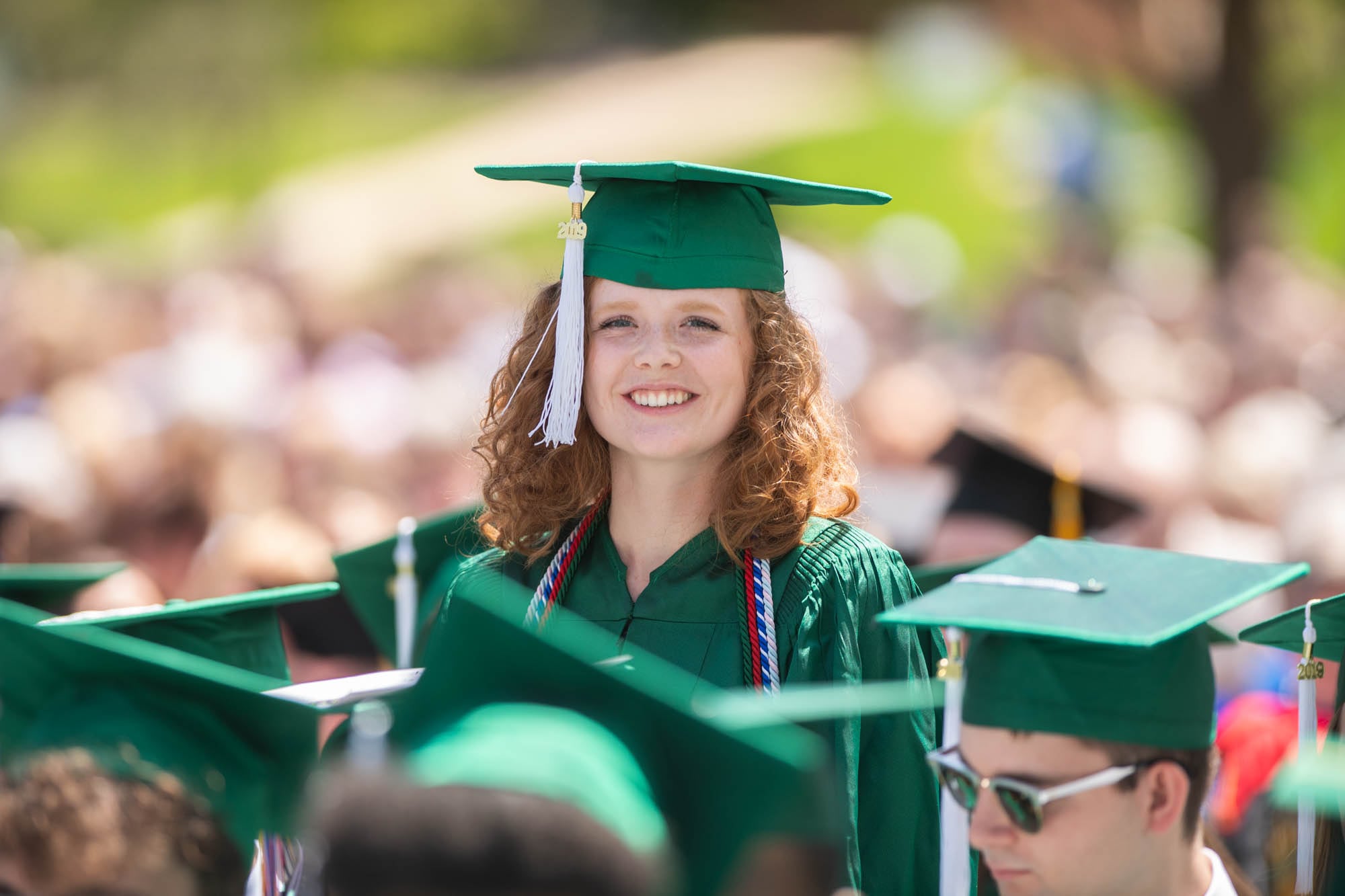 Student at Commencement