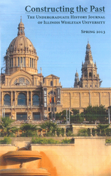 Cover of History Undergrad Journal Spring 2013