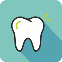 Tooth icon for dental insurance