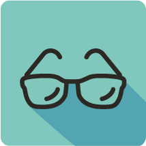 Eyeglasses icon for Vision Insurance