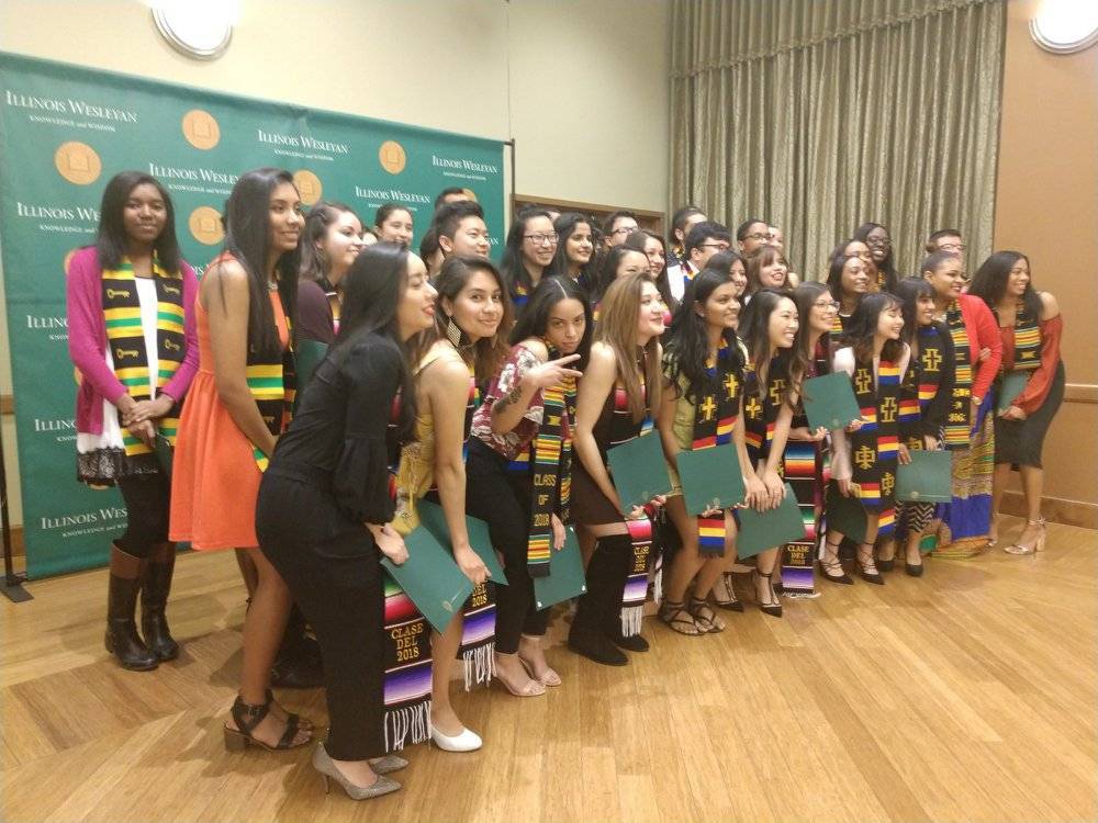 2018 grads at Multicultural Graduation