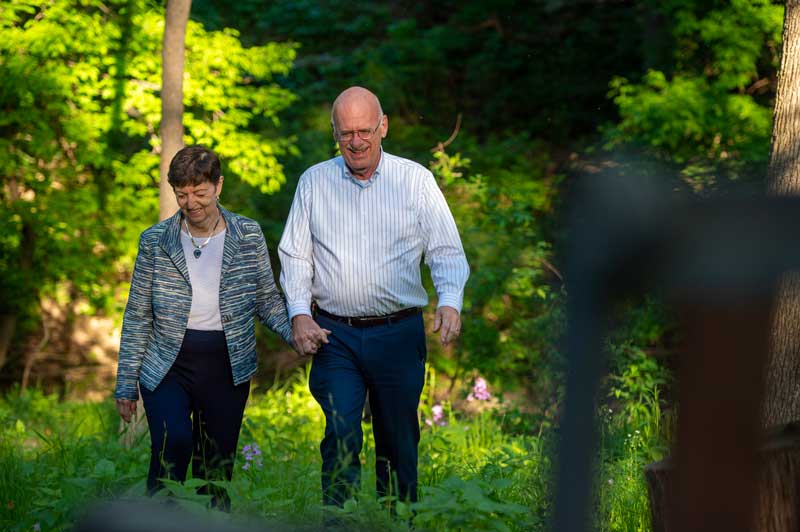 Drs. Roger ’64 and Carol (Thompson) Sheldon ’65 are enjoying retirement after distinguished careers in the healthcare sector. (