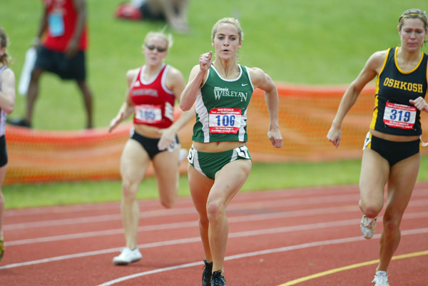 Rachel Anderson ‘08 was selected for the Academic All-America team in women’s track & field twice in 2007 and 2008.