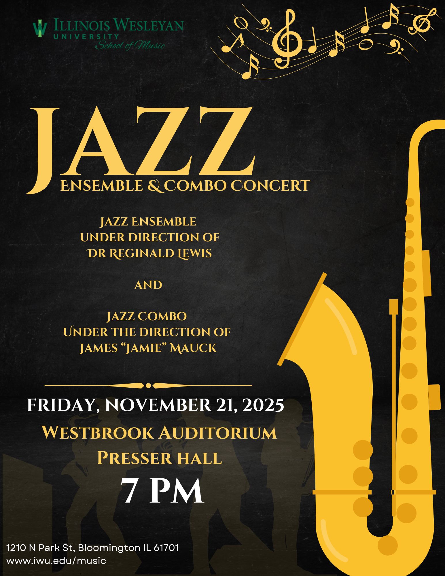 Jazz Combo and Ensemble Concert
