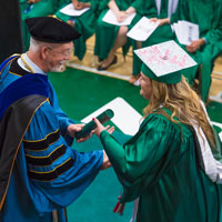 Commencement indoors