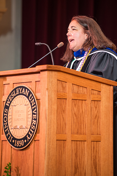 Folse at Podium