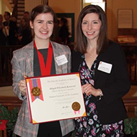 Kauerauf with Lincoln Laureate Award