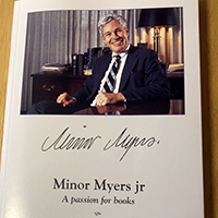 Minor Myers jr. book