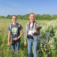 Rachel and Leah in the field