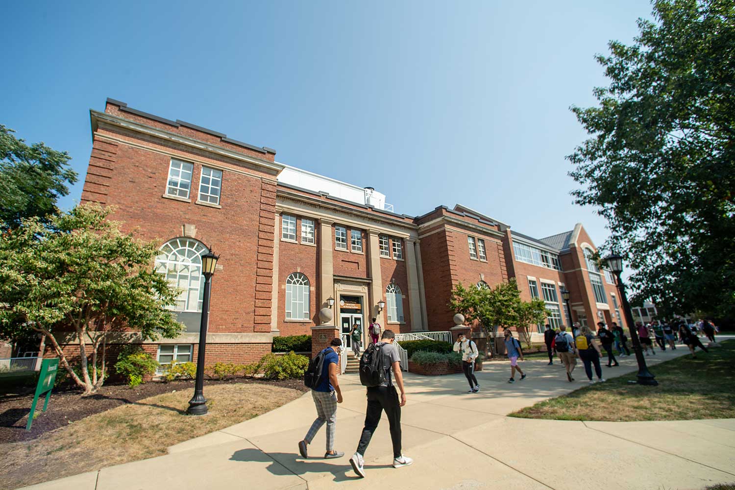 Students on the Quad