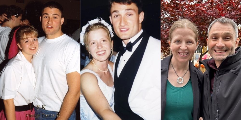 Photos of George and Rebecca Tomecki over the years