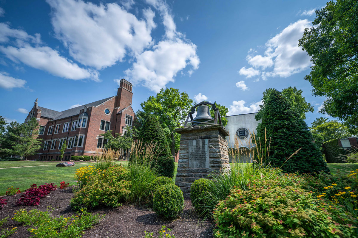 Campus photo of the Quad.