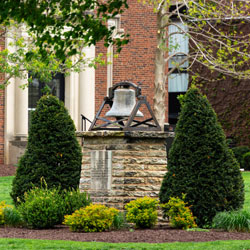 Hedding Bell on the Quad
