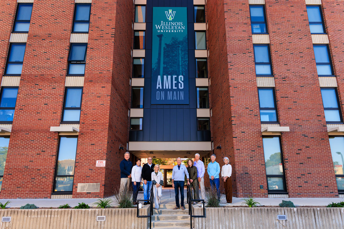 Dedication of the Ames on Main/Munsell-Ferguson residence hall complex