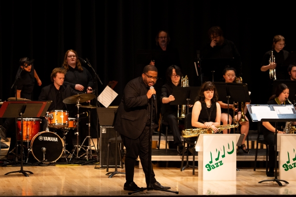 Reginald Lewis and the Jazz Ensemble
