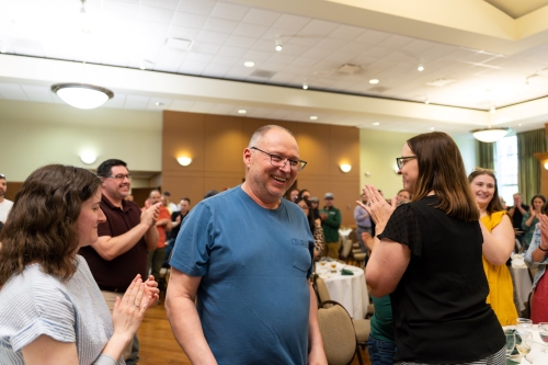 Michael Limacher at the Employee Recognition Luncheon