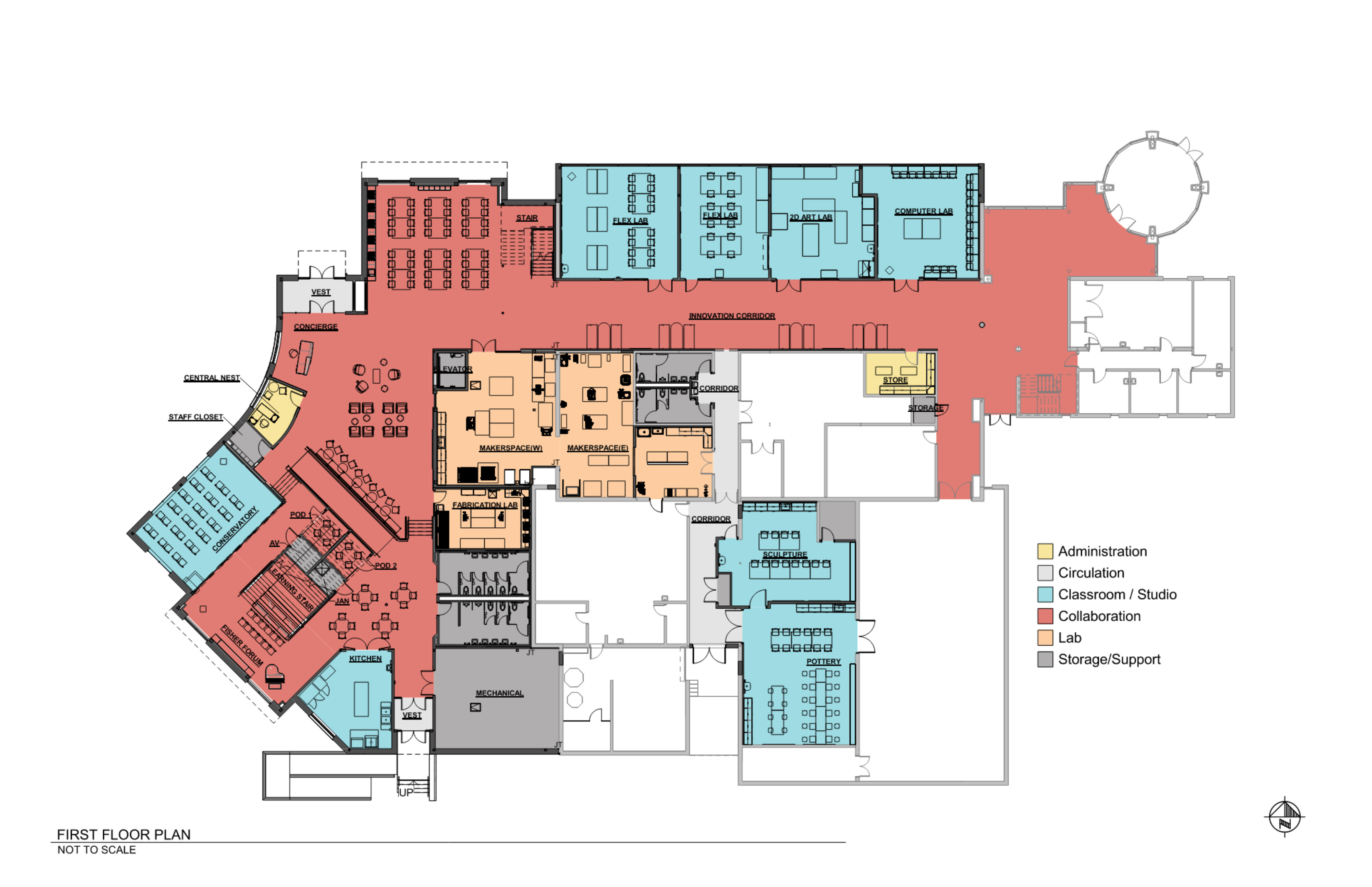 Petrick Idea Center First Story Plan Petrick Idea Center First Story Plan