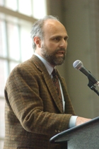 Professor Jim Simeone from the Department of Political Science