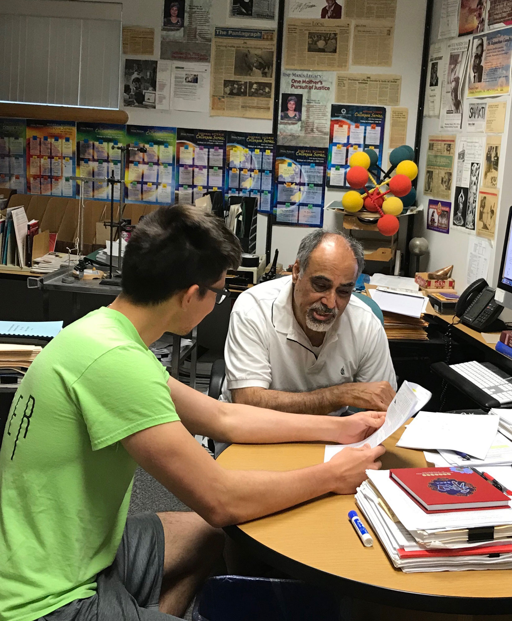 Nico and Narendra discuss his research