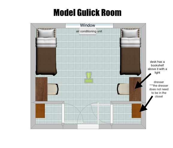 gulick model room