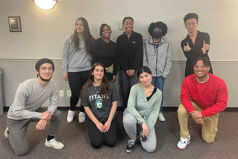 A group of students pose for a photo upon completion of the Do Good Leadership Program.