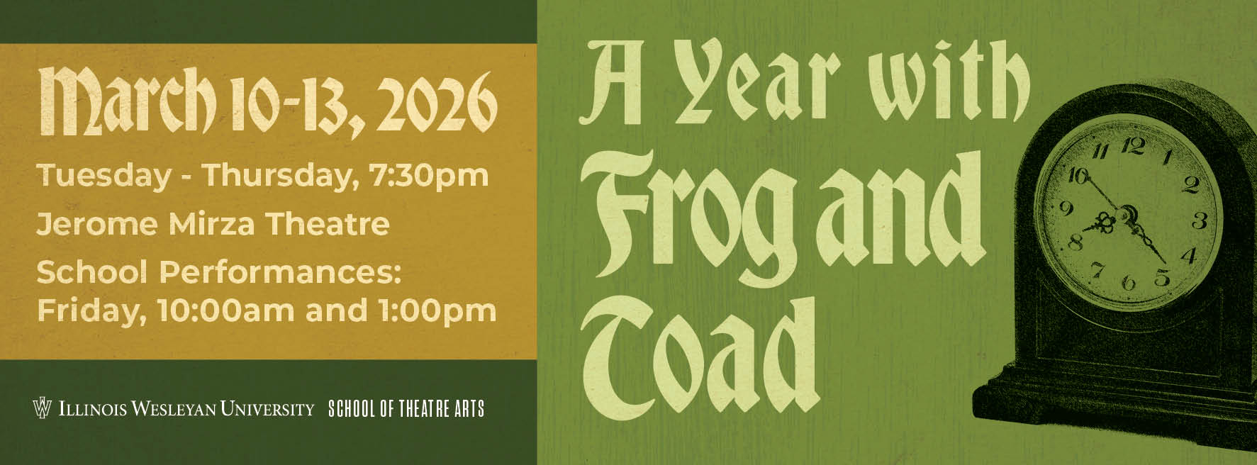 Frog & Toad Web Poster