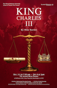 King Charles promotional poster